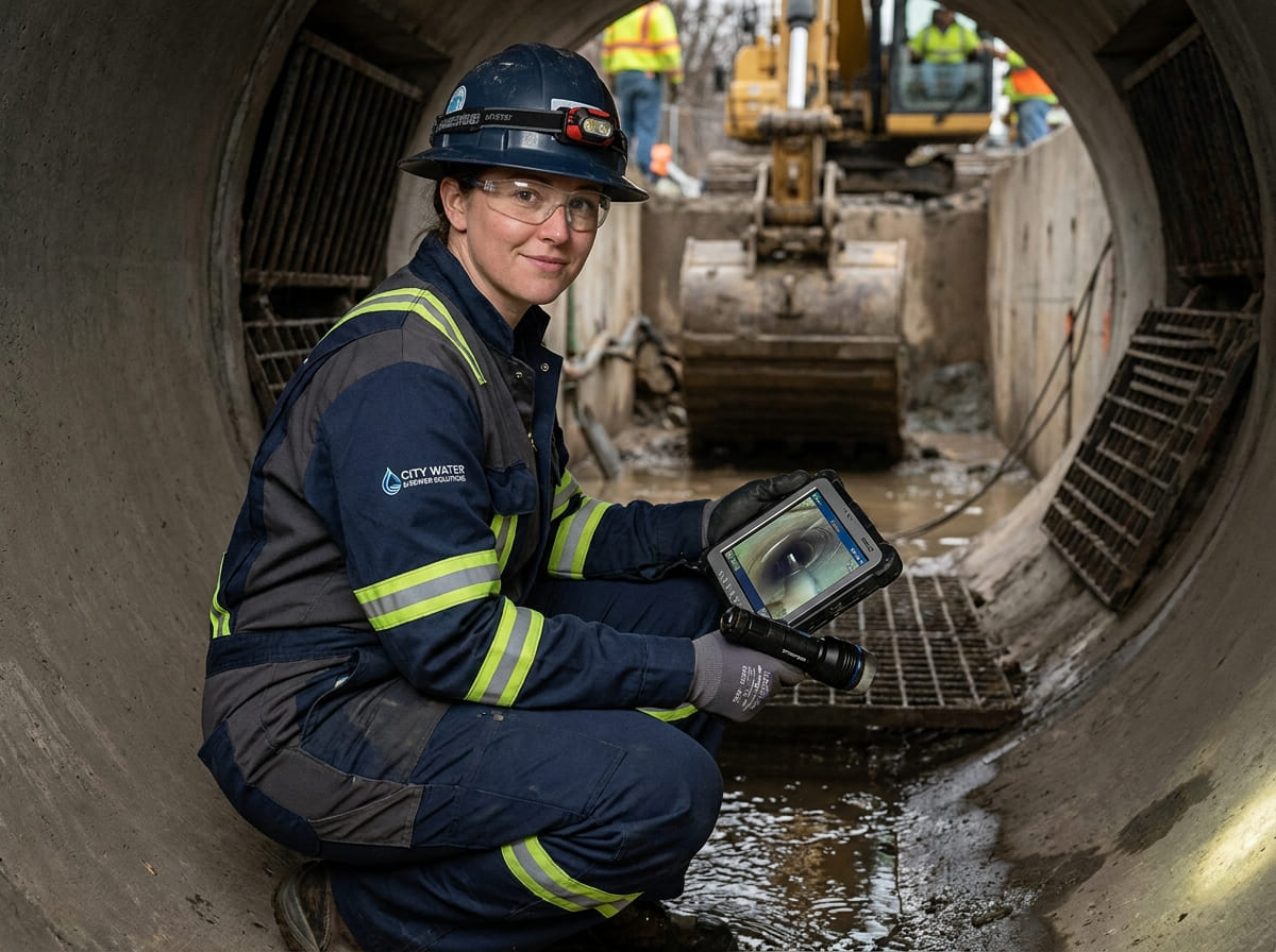 Sewer Line Inspection & Replacement in Cottontown